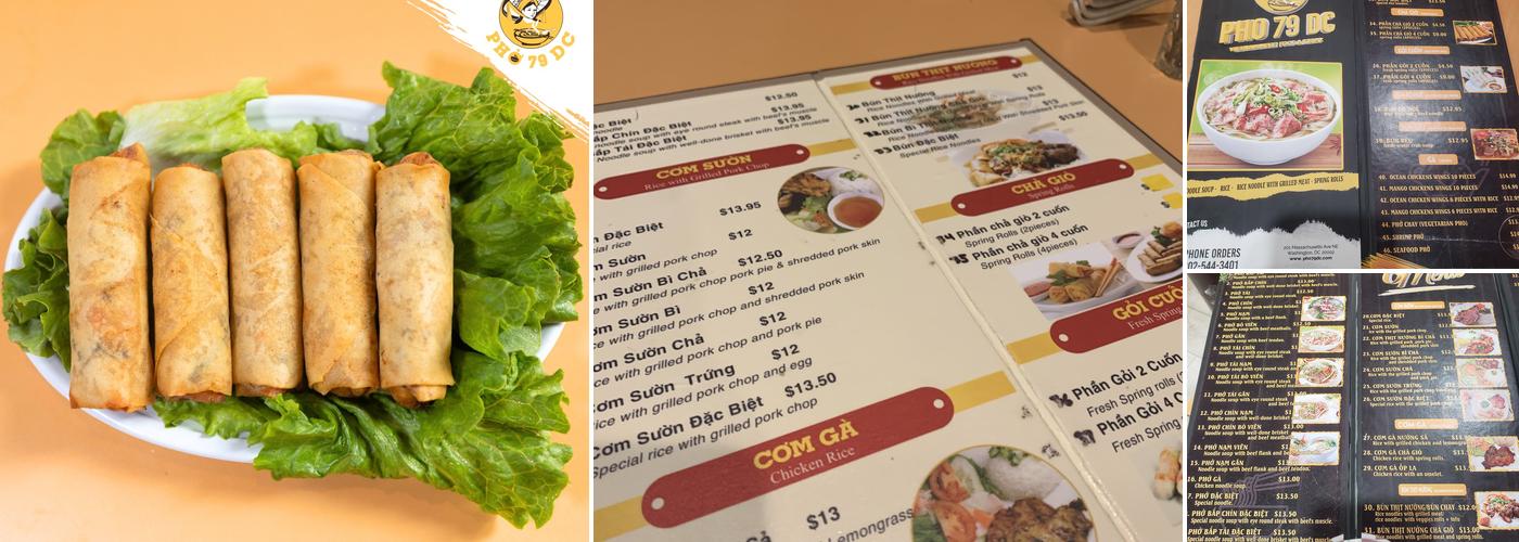 Pho 79 Menu