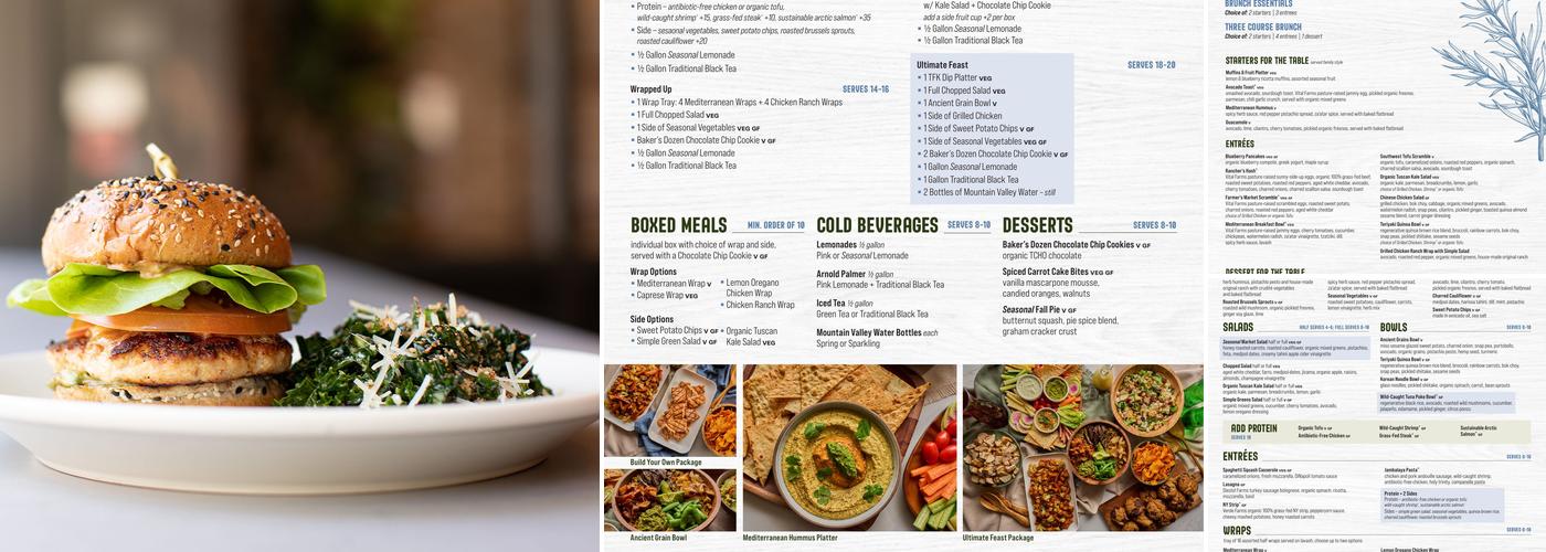 True Food Kitchen Menu
