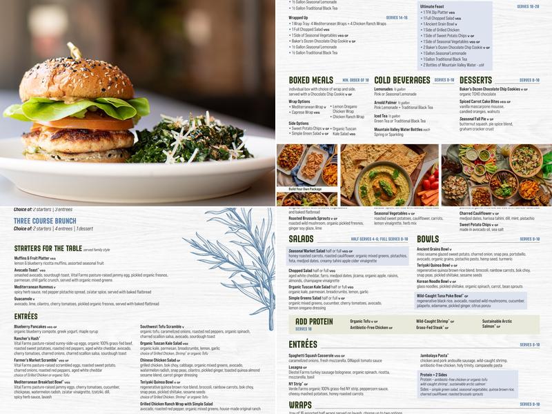 True Food Kitchen Menu