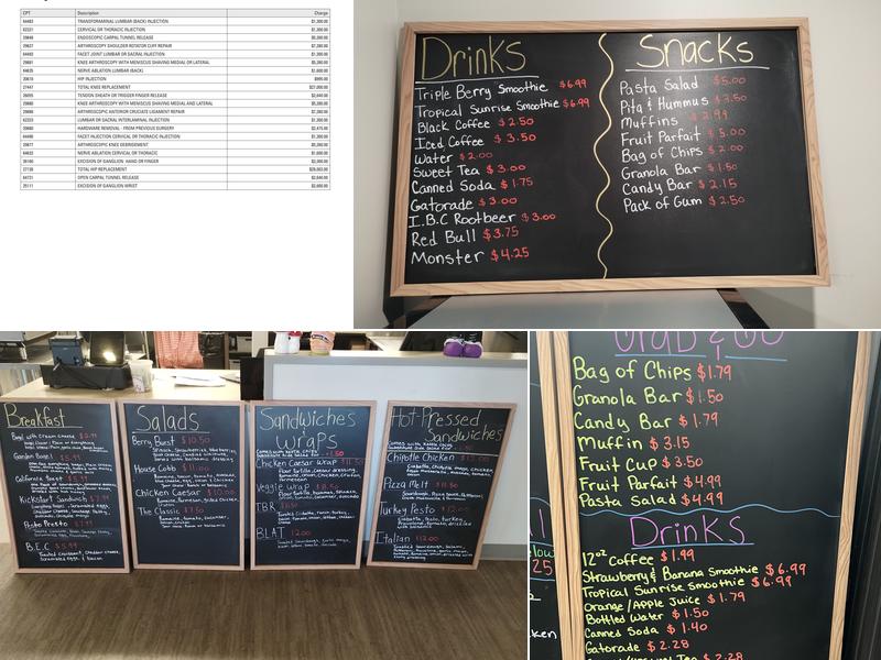 Brunchboxx Cafe Menu