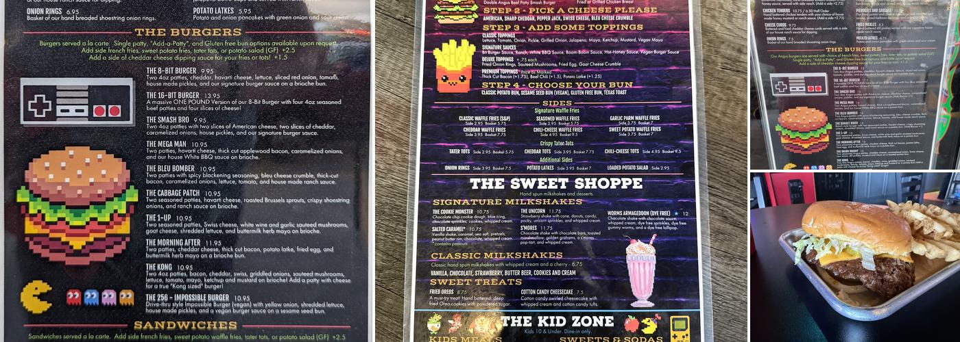 Bit Burger Menu