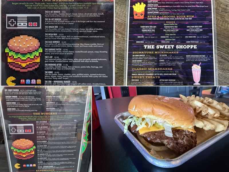Bit Burger Menu