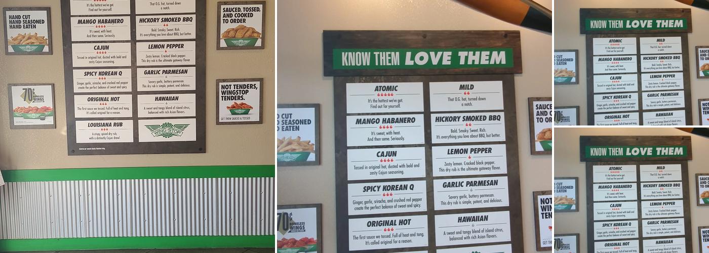 Wingstop Menu