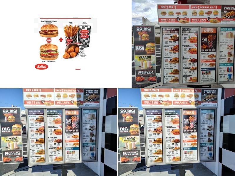 Checkers Menu