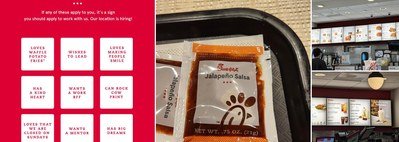 Chick-fil-A Menu