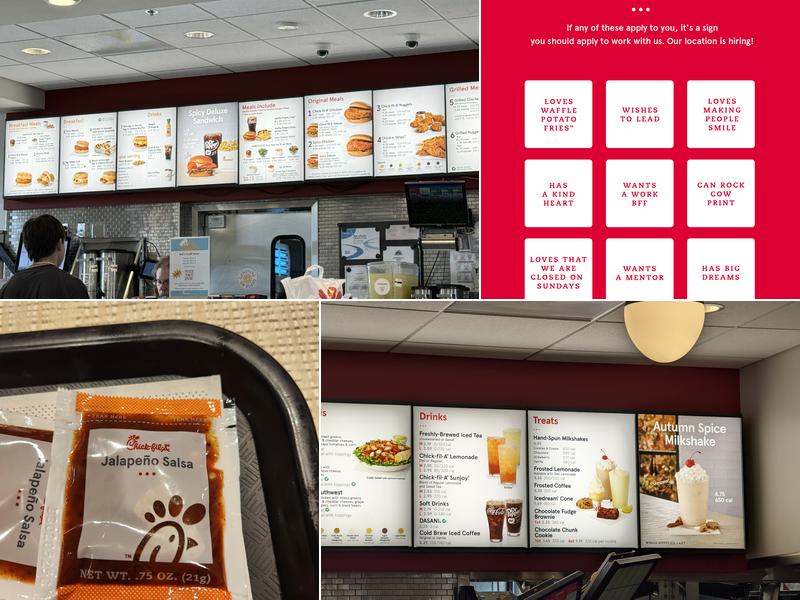 Chick-fil-A Menu