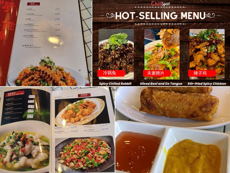 ChiliSpot Menu