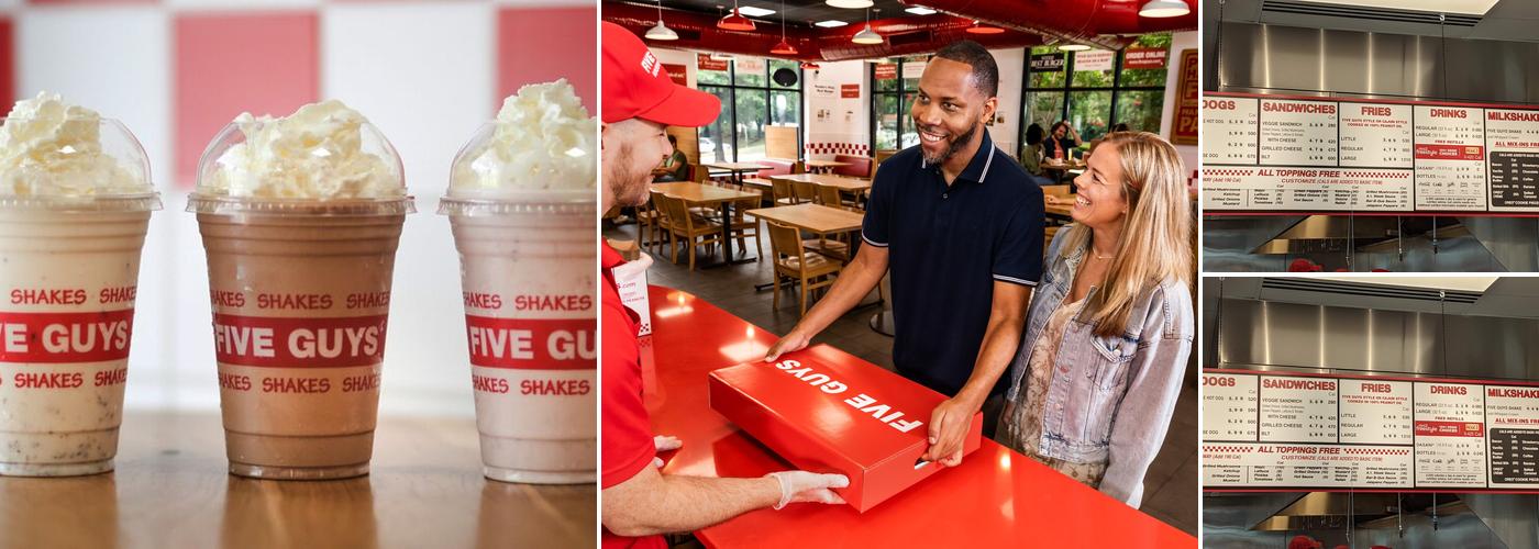 Five Guys Menu
