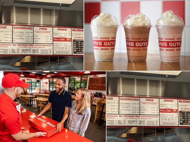 Five Guys Menu