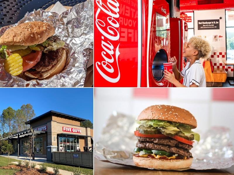 Five Guys 17078 Nat Bynum Ln Suite 1, Cornelius