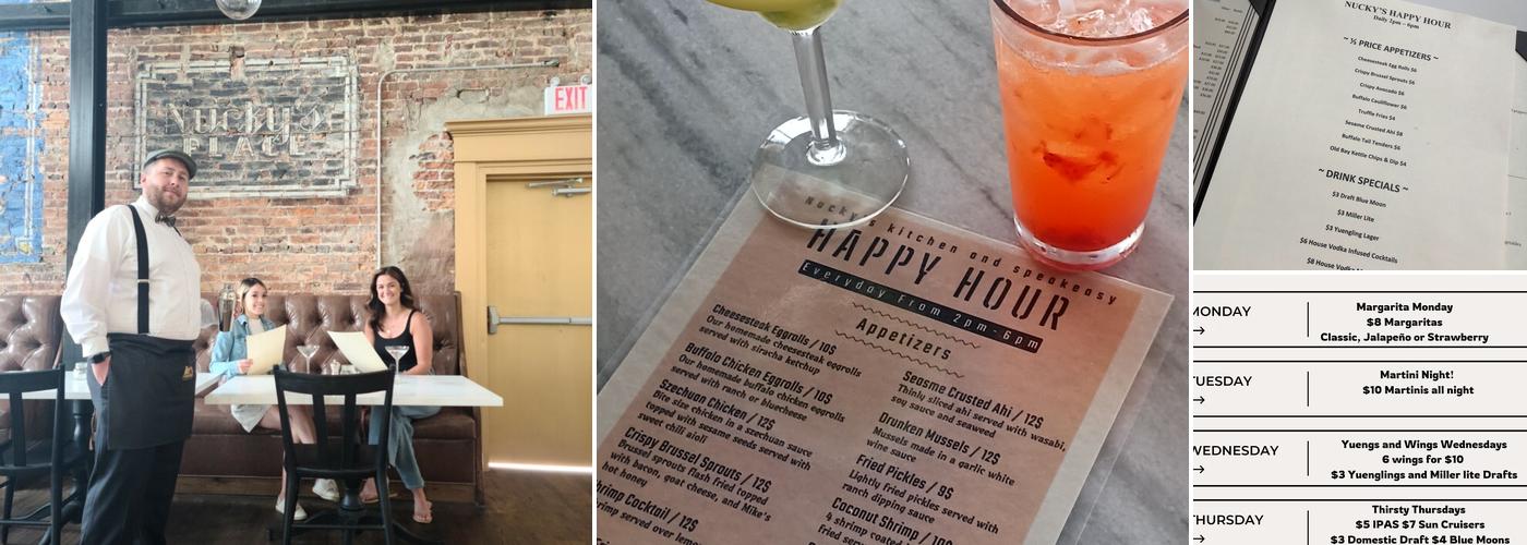 Nuckys Kitchen & Speakeasy Menu
