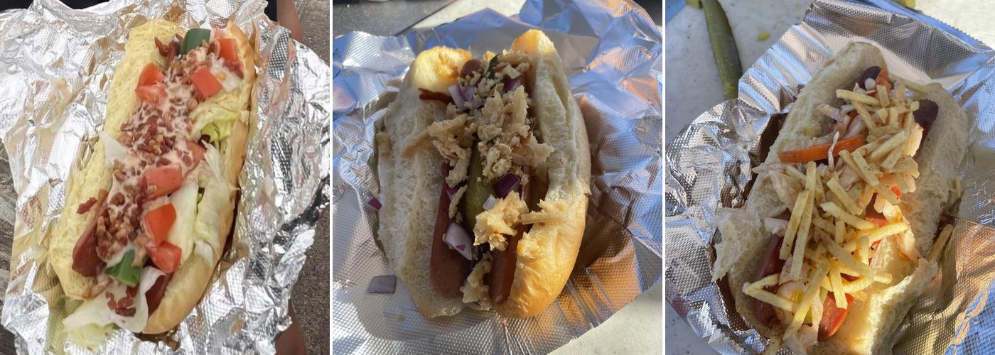 Wieners On the Water W.O.W. Menu