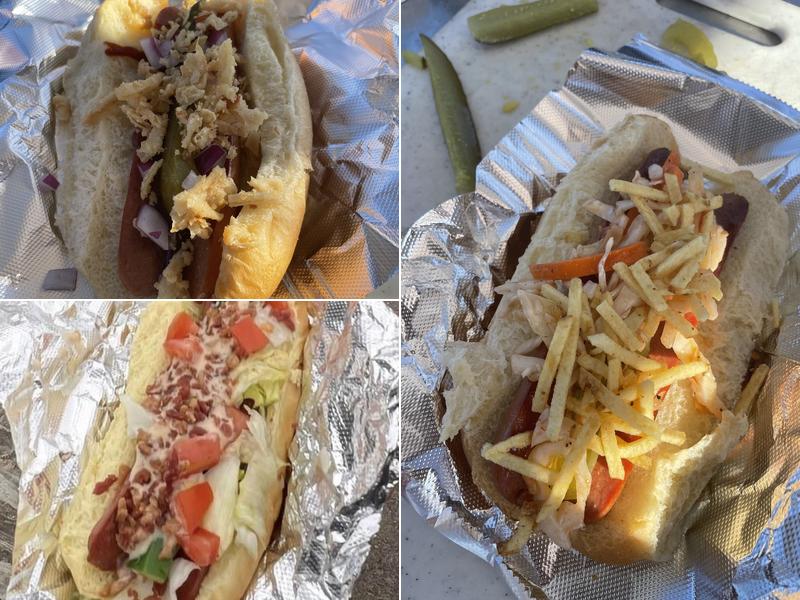 Wieners On the Water W.O.W. Menu