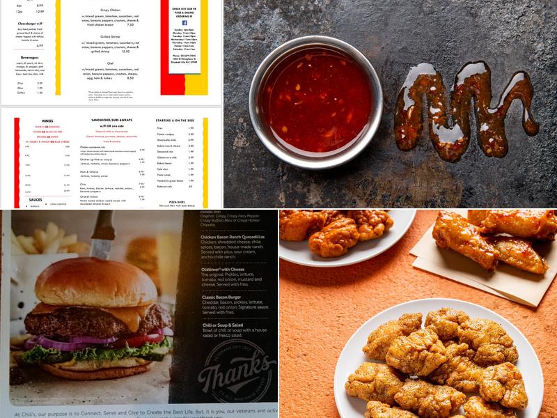 It's Just Wings Menu