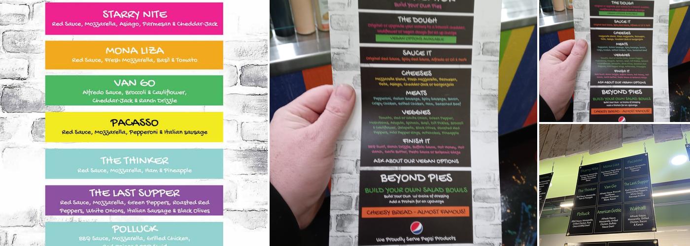 Third Eye Pies Menu
