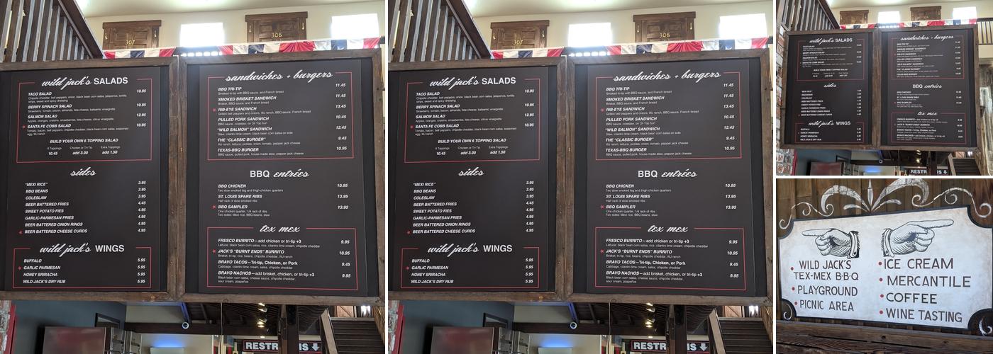 Bravo Farms Menu