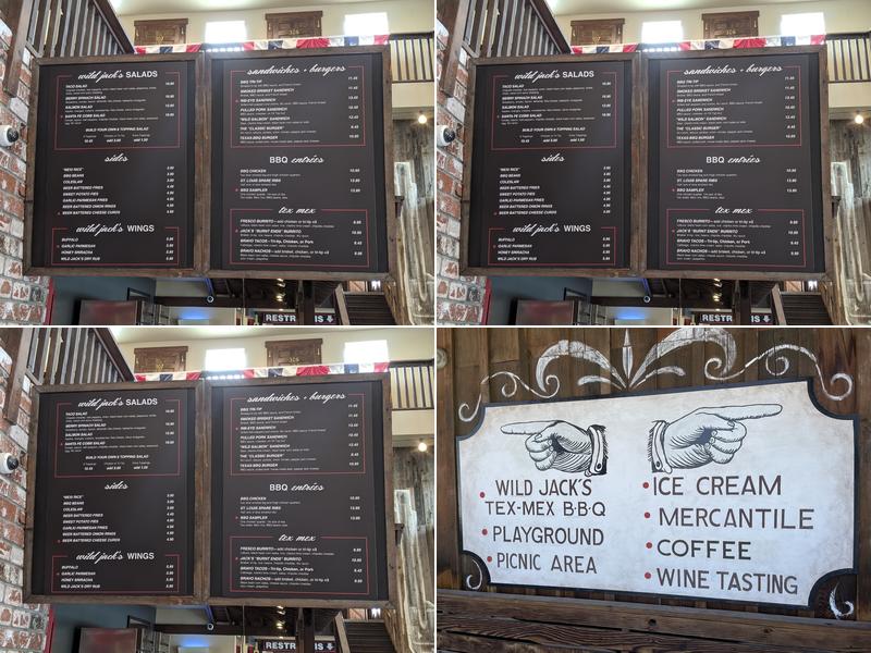 Bravo Farms Menu