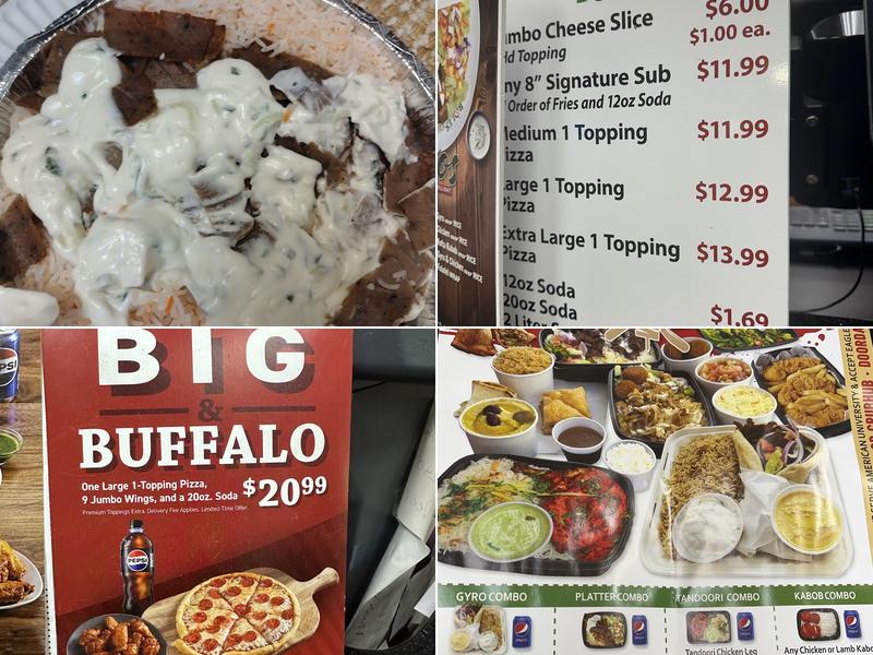 DC Halal Shawarma Menu