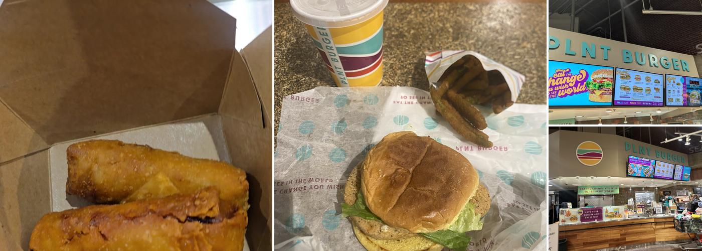 PLNT Burger Menu