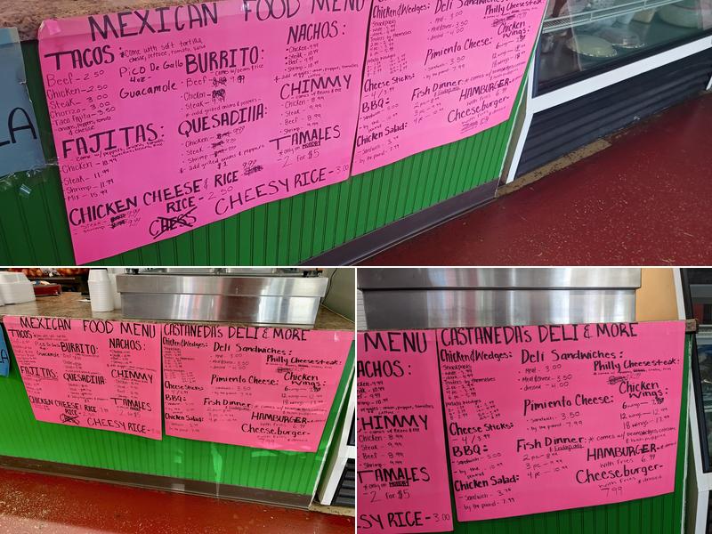 Los Castaneda’s Restaurant & Deli Menu