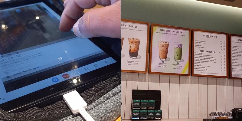 Starbucks Menu