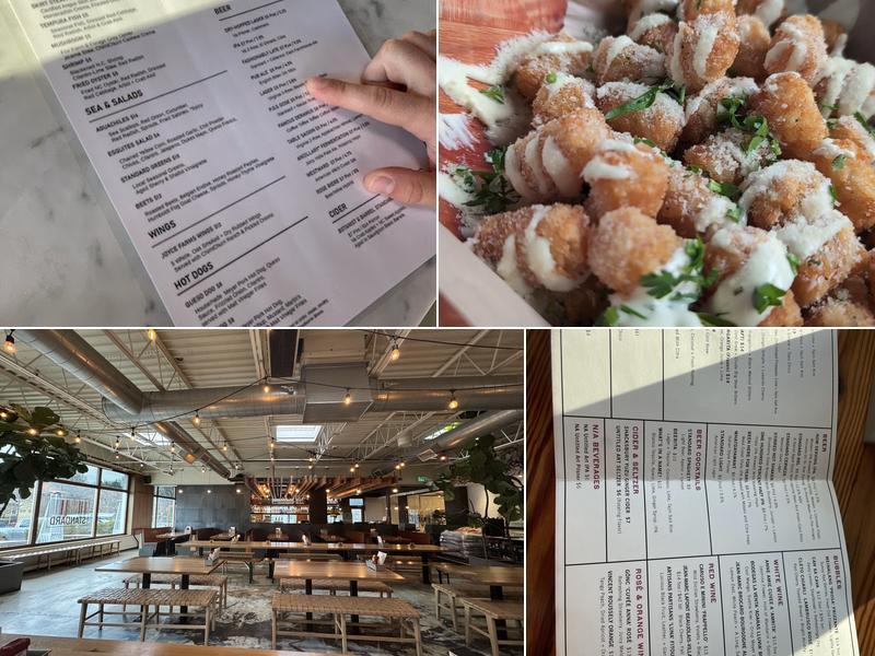 Standard Beer + Food Menu