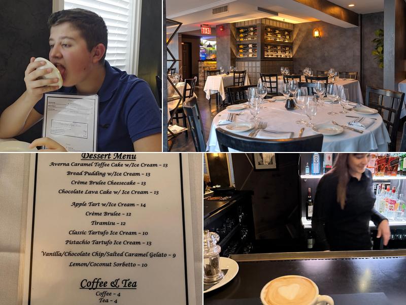 Averna Italian Steakhouse Menu