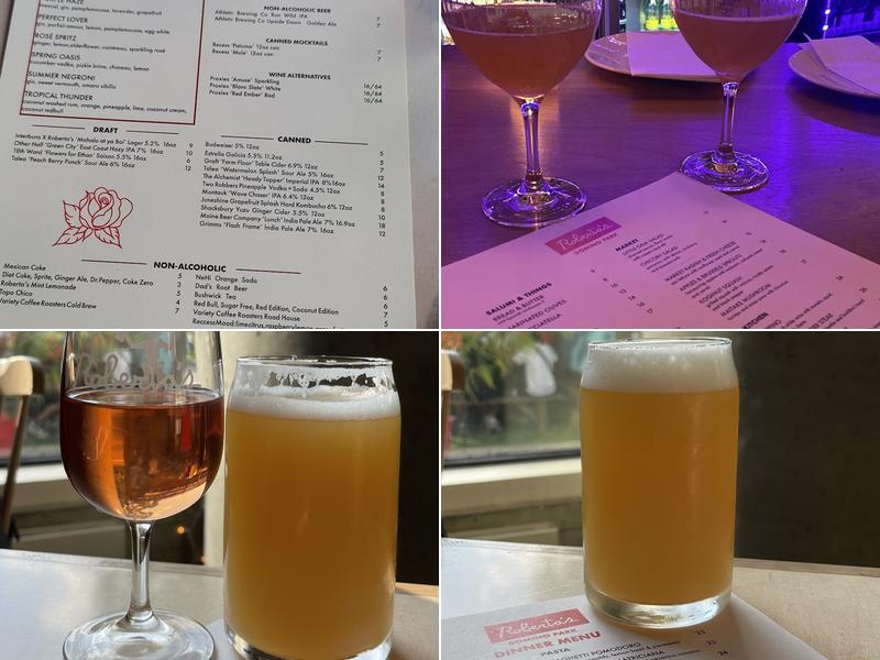 Roberta's Menu