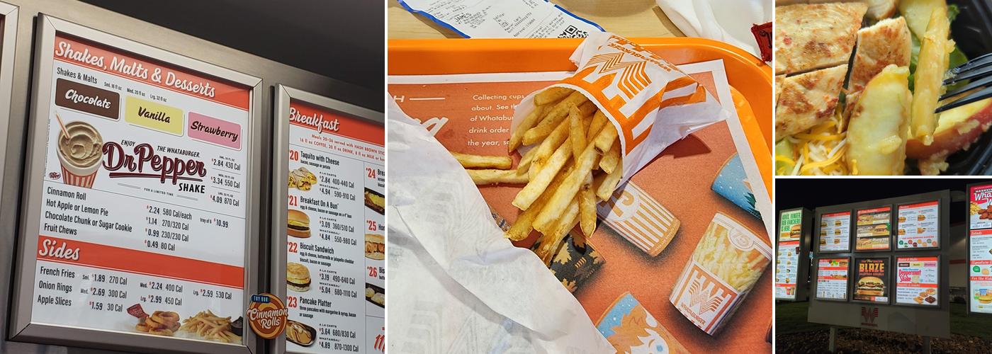 Whataburger Menu