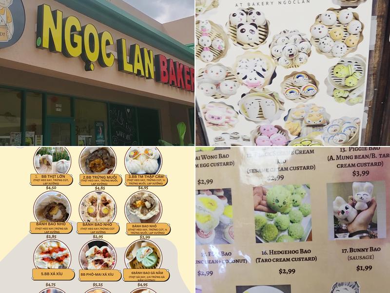 Bakery Ngoc Lan Menu