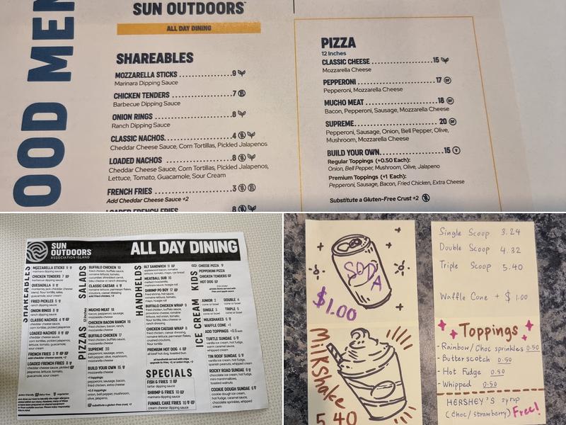 Black Catte Cafe Menu