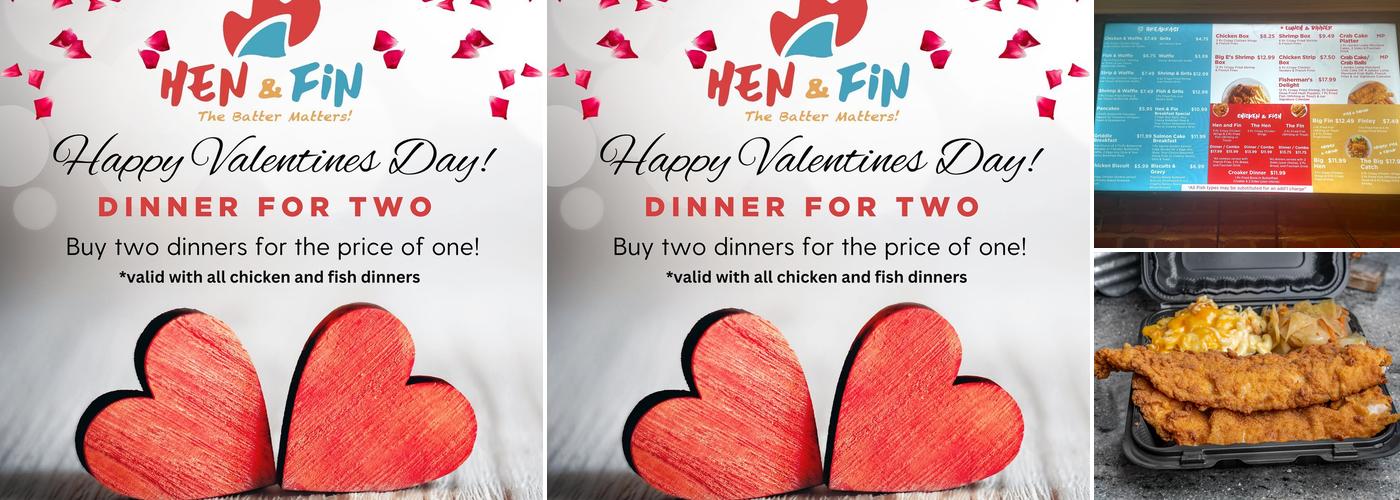 Hen & Fin Menu