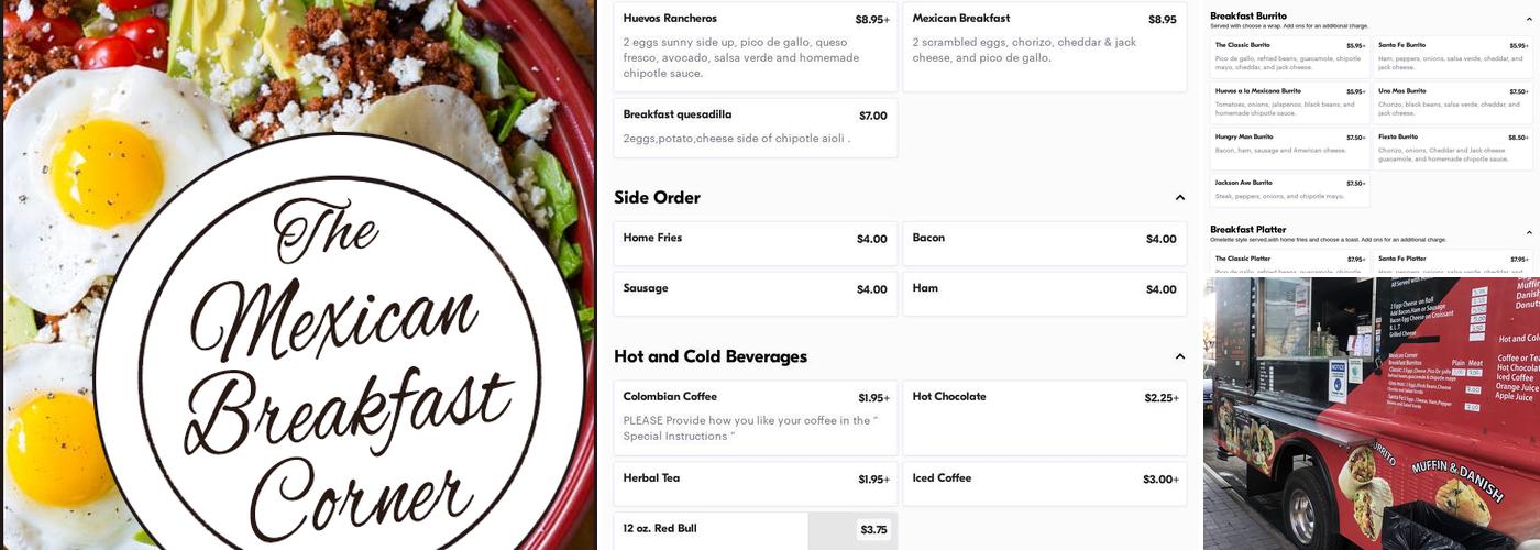 Fiesta Mexican Kitchen Menu