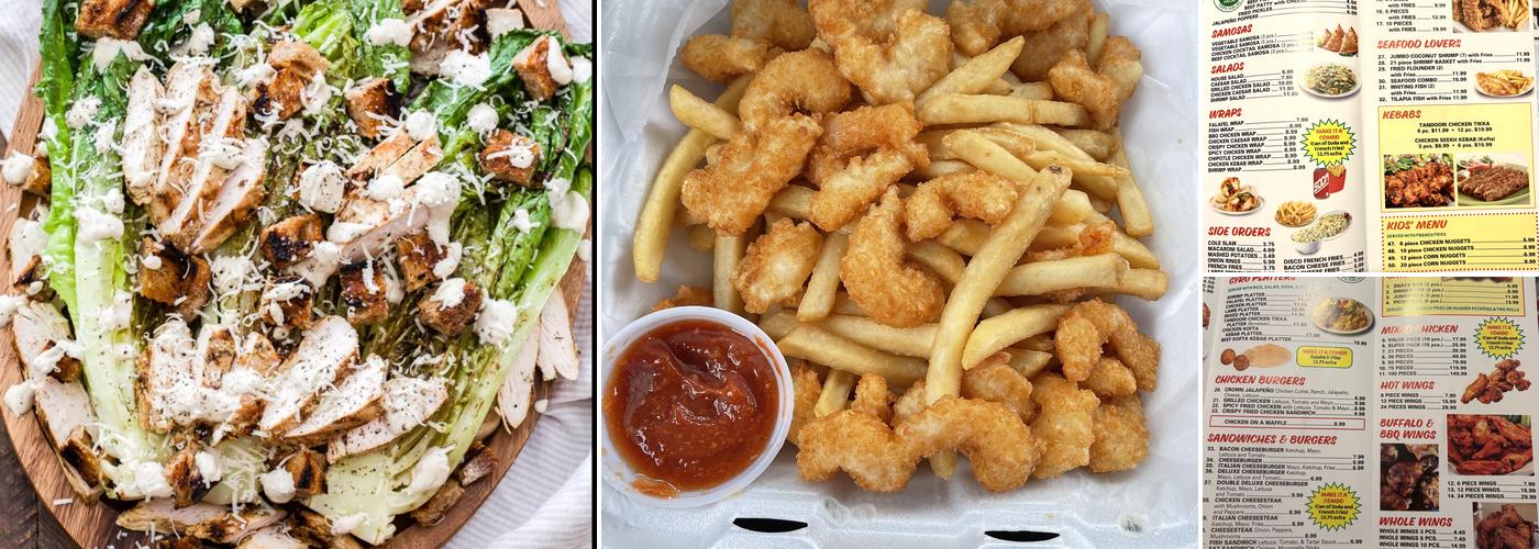 Crown Chicken & Gyro Menu