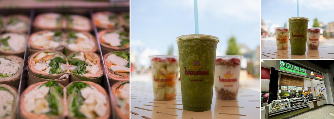 Green Leaf's & Bananas