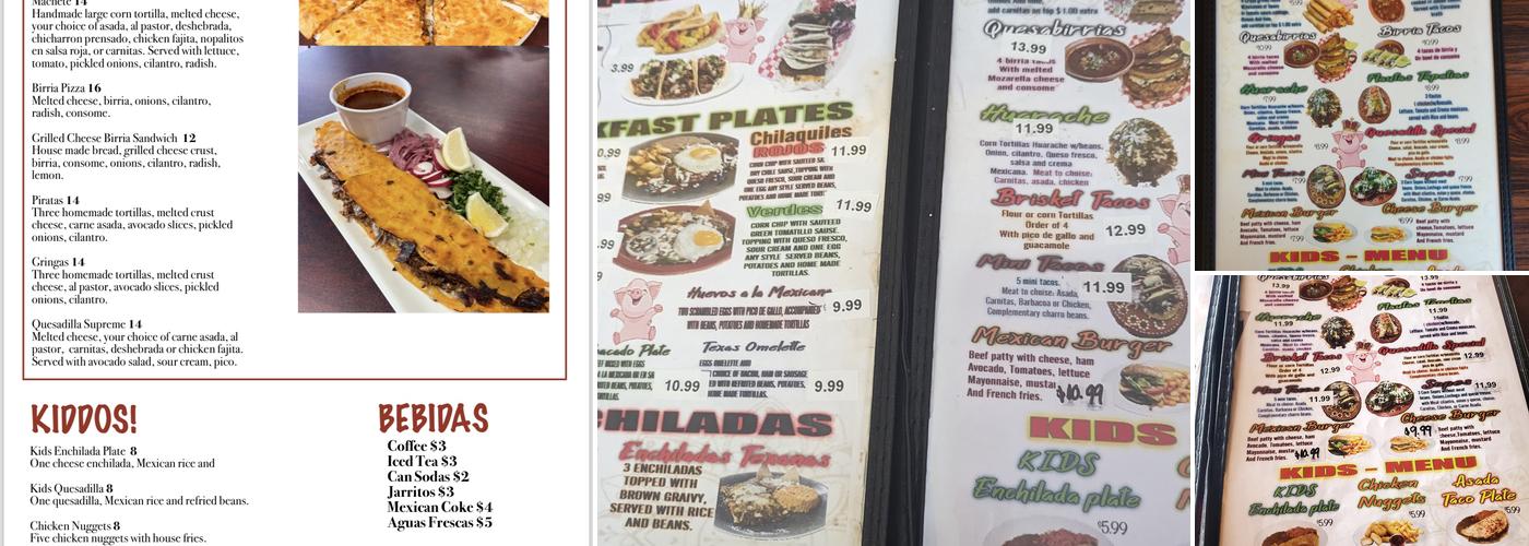 Birotes Restaurant Menu