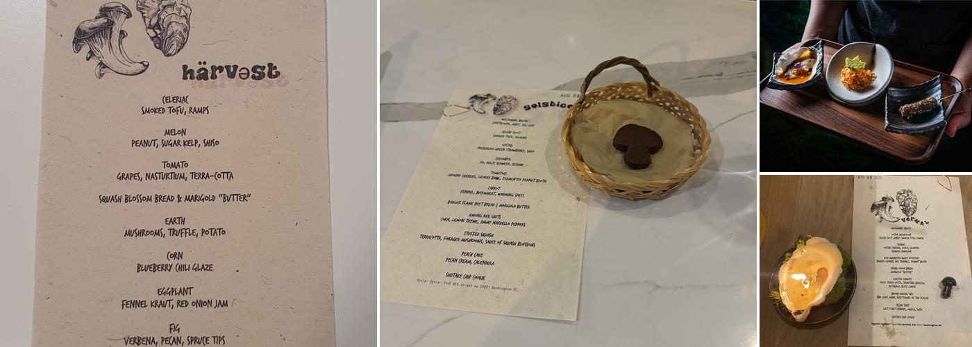 Oyster Oyster Menu