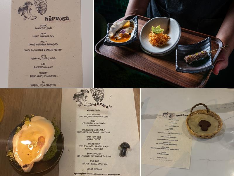 Oyster Oyster Menu