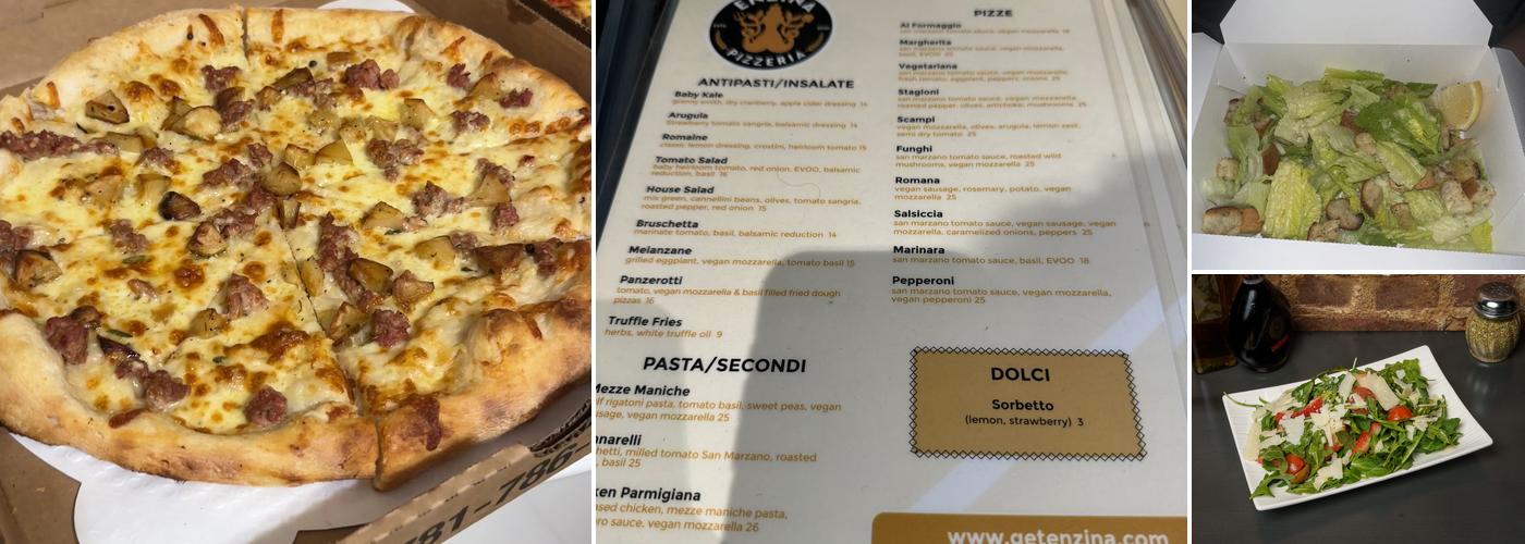 Pizzeria Enzina Menu