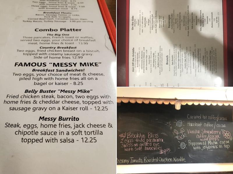 Chat n' Chew Menu