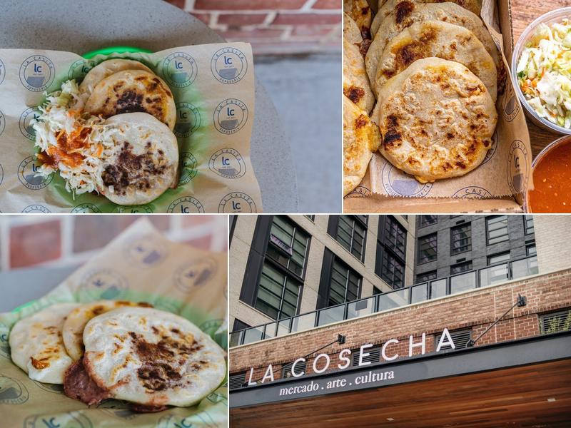 La Casita Pupuseria at La Cosecha