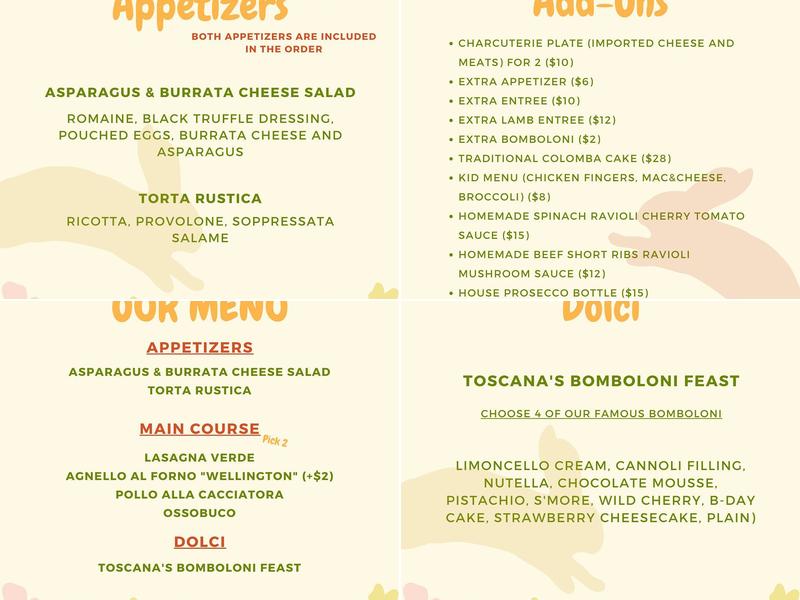 La Caprese Mozzarella Bar Menu