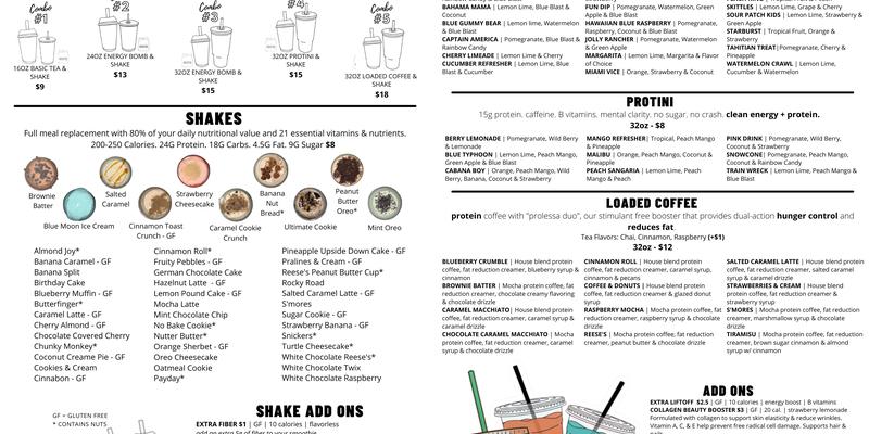 Healthy Holland Menu