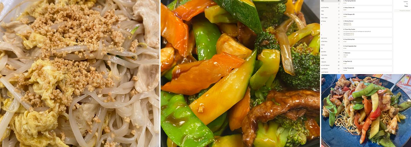 Green Peapod Restaurant Menu