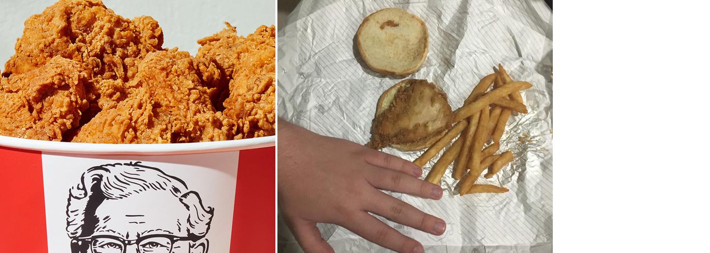 KFC Menu