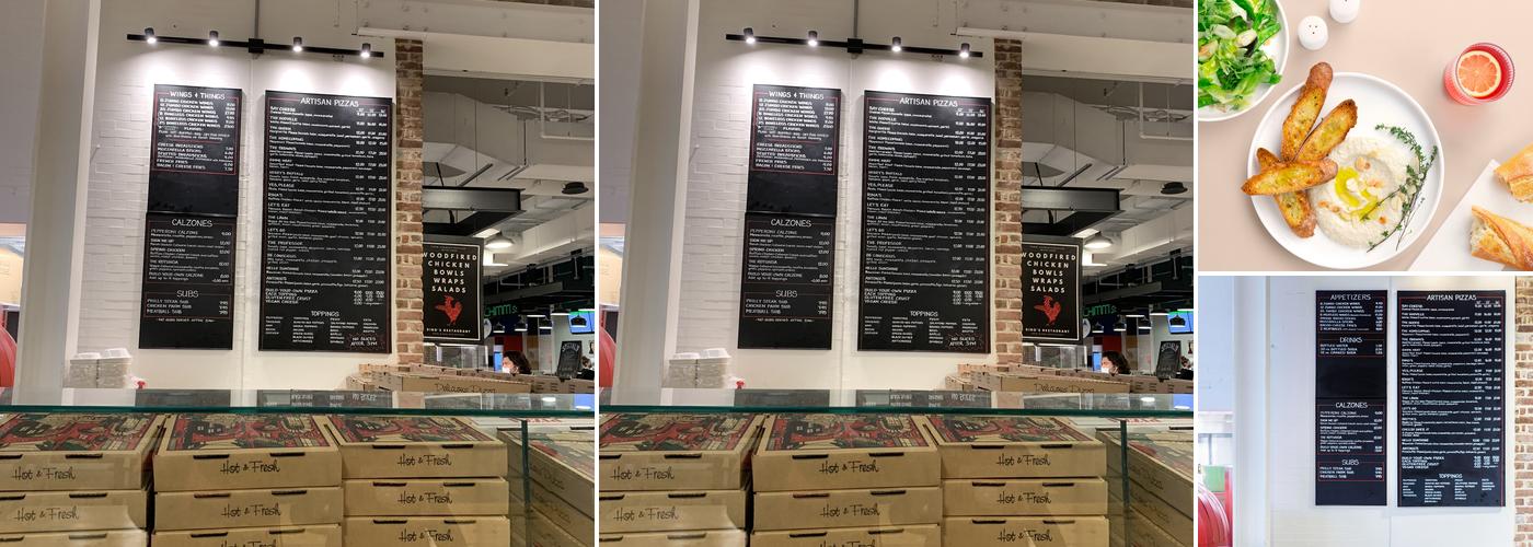 Dino's Wood Fired Pizza & Grill Menu