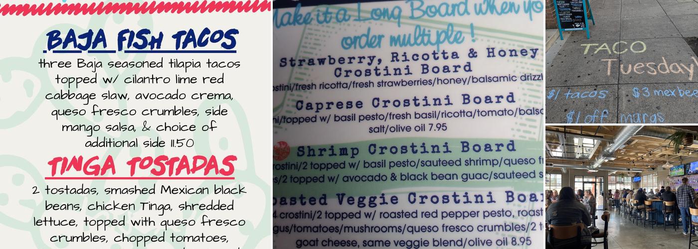 North End Kitchen and Bar Menu