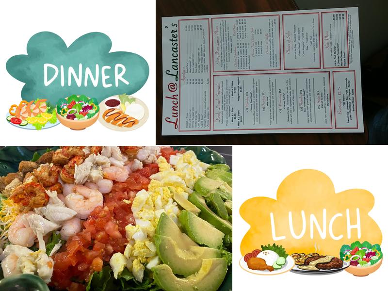 Lancaster’s Menu