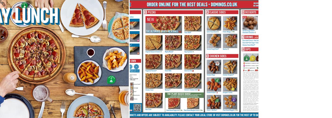 Domino's Pizza - Manchester - Walkden Menu