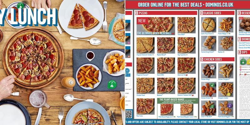 Domino's Pizza - Manchester - Walkden Menu